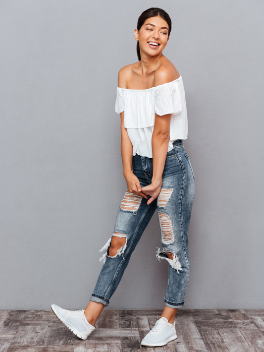 Sassafras Regular Women Blue Jeans
