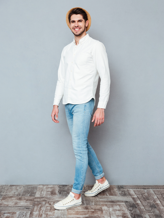 Men Regular Fit Solid Casual Shirt